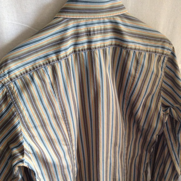 Etro Milano Size 41, fits like medium, L/S shirt - Picture 4 of 5
